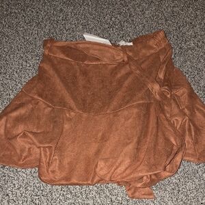 Women's Brown Skort
